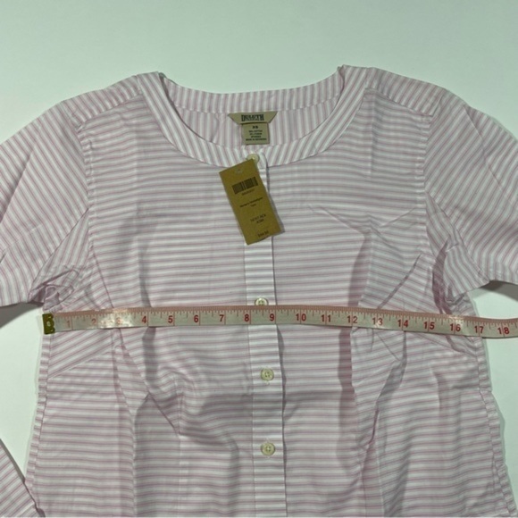 New Duluth Wrinkle Fighter Tunic Shirt Pink Size XS - Picture 5 of 5